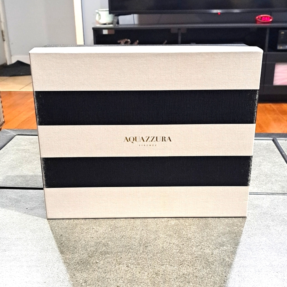 AQUAZZURA EMPTY SHOE BOX